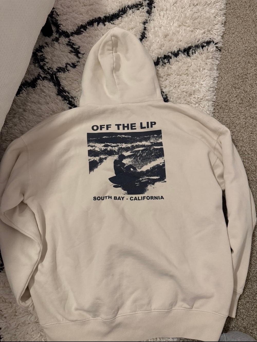 Brandy Pullover Hoodie - Surf Graphic